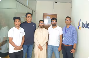 The operational backbone of Jouleslabs: From HR to executive leadership, working together to deliver premier AI development services and enterprise SaaS solutions.