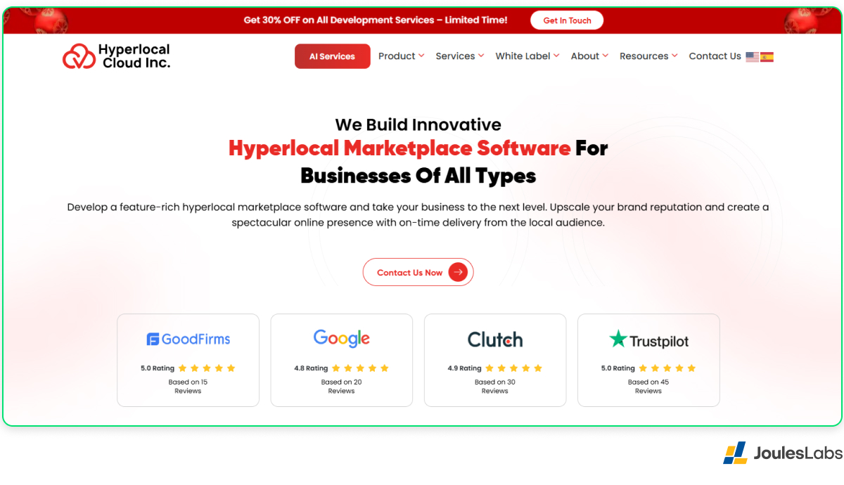 Hyperlocal Cloud
