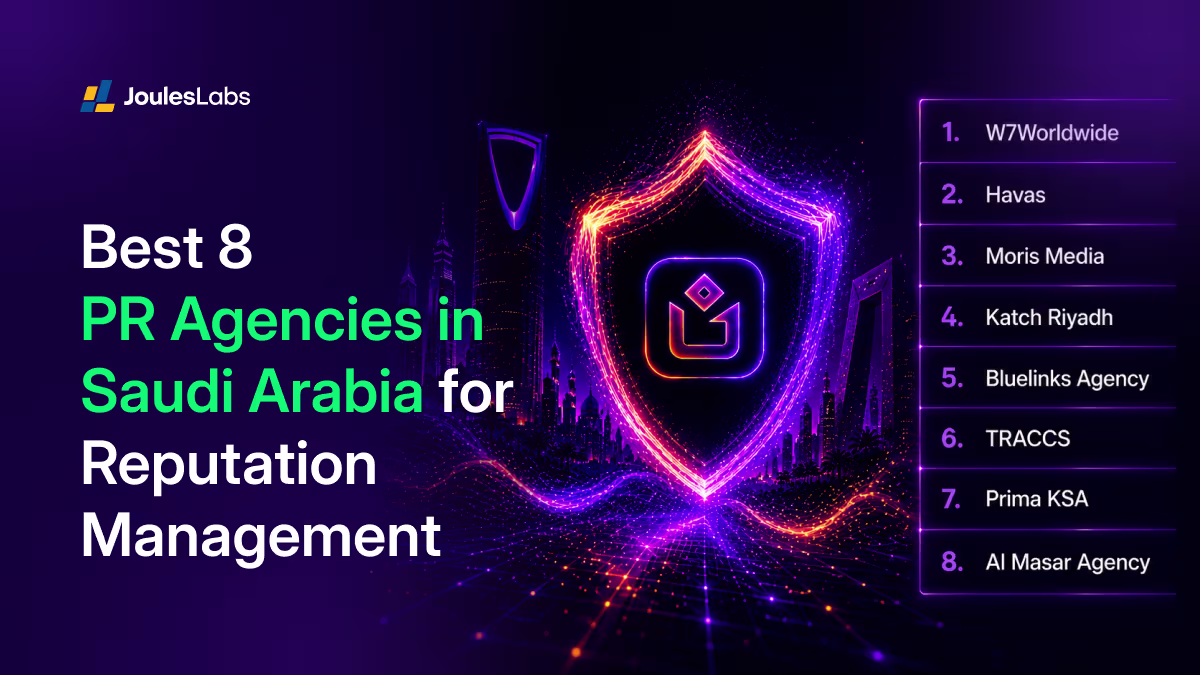 Best 8 PR Agencies in Saudi Arabia for Reputation Management